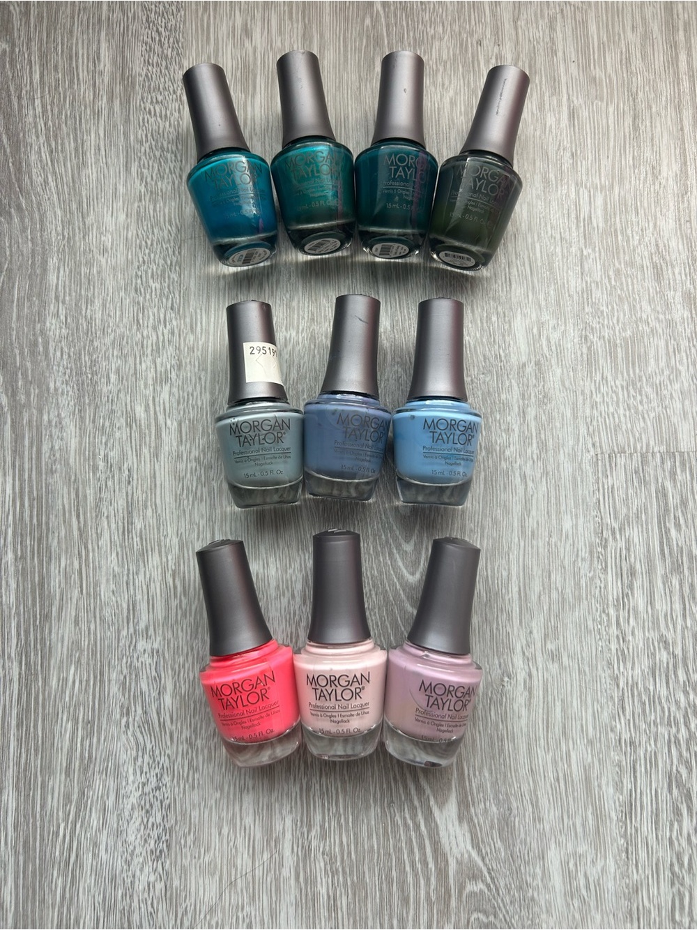 Morgan TaylorSet - Teal, Blue, Pink Shades
